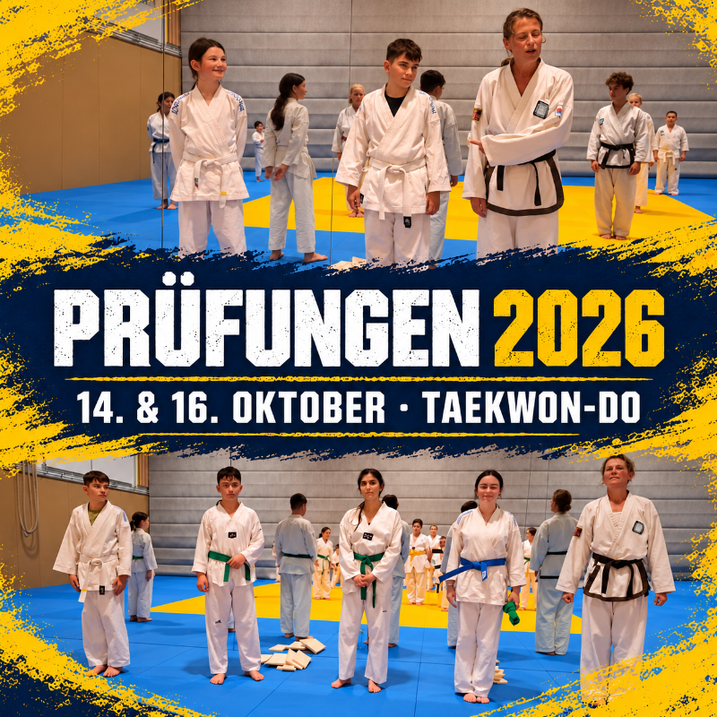 Taekwon-Do: Erfolgreiche Prüfungen in den Herbstferien!